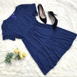 Seraphine • Polka Dot Babydoll Maternity Dress